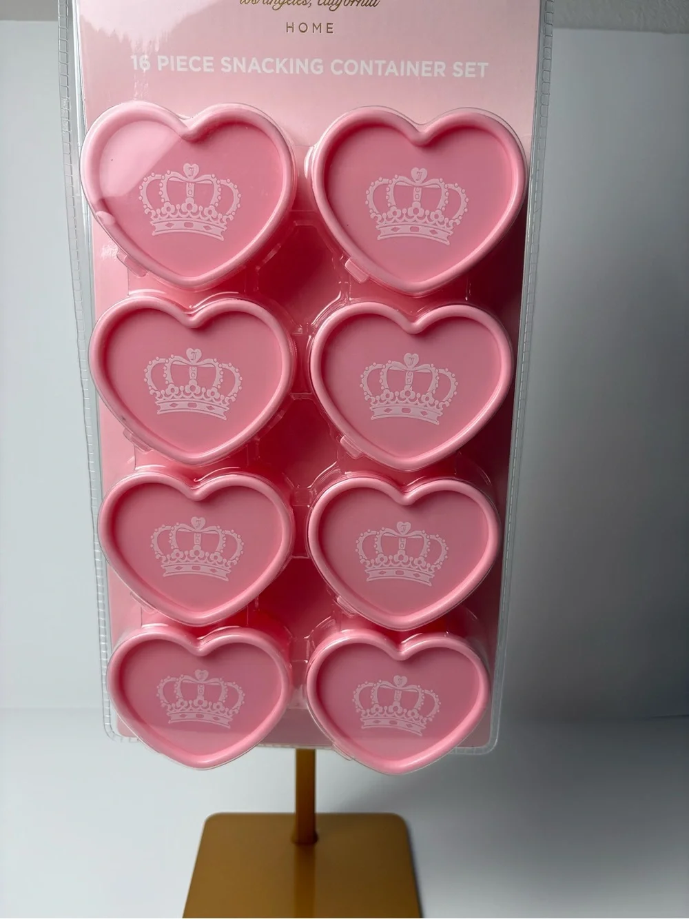 💗 Juicy Couture Home Pink Heart Snacking Container Set 💗